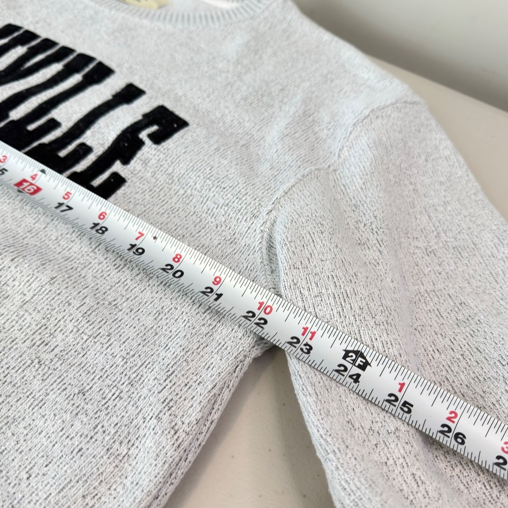 Nashville Sweatshirt Gray Crewneck TN Sleeve Logo Large - Picture 5 of 7